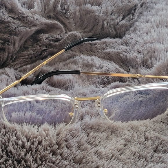 Horn Frame * UV & Blue Light Blocking * Rimmed * Glasses - Picture 4 of 6